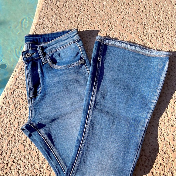 Boutique Denim - Jeans with diamonds flare NWOT